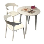 테이블 원형 카페 매장 펜션 발코니 의자 세트 2인용 : 원won직구
