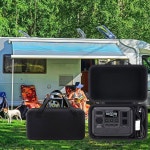 블루티 휴대용 발전소 AC2A 204WH LIFEPO4 배터리 태양광 발전기와 호환되는 : 셀린스