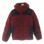 코오롱스포츠 버건디 구스다운 투톤보카시 웜 패딩 점퍼 85 수지네 구제 : 수지네 빈티지