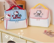 G1642 산리오 정품 메이크업가방 화장품 귀여운 캐릭터 만화 선물 휴대용 여행 : 쿠마네상점