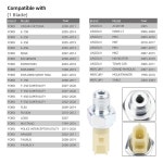 6U5Z9278D Engine Oil Pressure Sensor Compatible with Ford 00-17 F150/98-19 Explorer/02-11 Ranger/99- : NobleAgency