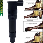 가와사키 ER6N 2006-2016용 DAVRPES 129700-5350 점화 코일 닌자 650R EX650 R/C 2006-2009용 ZX12R ZX1200A 2000-2003용... 