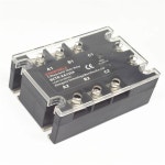 3상 고체 상태 릴레이 120A AC에서 AC(입력 70-280VAC, 출력 24-480VAC) SSR-릴레이 모듈 : 한바퀴바잉