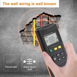 RUOSUI 7501 케이블 DC 400V 전문 파인더 트래커 금속 검출기 테스터 라인 파이프 지하 12V 네트워크 AC 로케이터 와이어 : 영시몰C