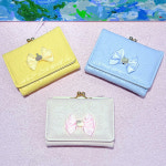 G1644 먼작귀 지갑 미니 귀여운 반지갑 선물 리본 우사기 하치와레 새로운 : 쿠마네상점