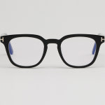 톰포드 블루라이트차단 안경테 TF5999KB 001 블랙 사각 아시안핏 뿔테 남궁민 안경 : 탑선글라스