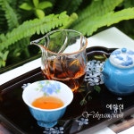 [다도 숙우] 예향원 핸드메이드 튜울립 플라워 글라스 공도배 230ml P-8279 : 예향원