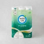 깨끗한나라 순수프리미엄 30m 30롤 대용량 : 마트킴