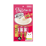 이나바 챠오츄르 고양이간식 고양이츄르 닭가슴살+새우 (SC-142), 56g, 1개 : 펫아울렛