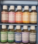 닥터브로너스 캐스틸 솝세트 60ml X 10ea 여행용 페이스 바디워시 올인원 클렌저 : 직주락스토어