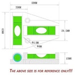GFNT 도구, 수평 기구, 기포, 트레일러, 기계, 선반 및 기타 자석 기능으로 구성되어 있습니다. 마그네틱 야광(블랙-4팩) (J1561) : 우수커머스