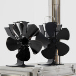 다잡 tef 무동력팬 에코팬 등유 난로 캠핑용 순환 난방 서큘레이터 히터 DJE-2 블랙 : 주식회사 다잡