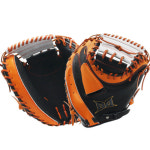 다비드 포수미트 야구글러브 M 블랙/오렌지 24 IN CM-DP : 야구존