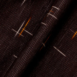 [유니버드72] Univerd72 41262 Print Corduroy Shirt (KASURI) - Brown : HOUSTON JAPAN