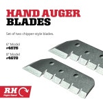 Jiffy 핸드 오거, 플립다운, 확장 가능, 6인치, J4656 옐로우, 스틸, : 스스가.