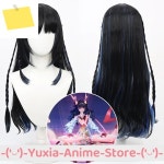 왕의 영광 야오 트루 셀프 헤르츠 신규 스킨 코스프레 가발 게임 롤플레이 파티 의상 소품 합성 머리 : 하루무역