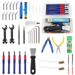 IMDINNOGO BCZAMD 39PCS 3D 프린터 도구 키트에는 수지 제거 청소 디버링 샌딩 및 핫엔드 분해 다목적 도구 트리밍 마감용 액세서리 키트가... 