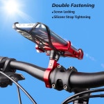 로토 자전거 휴대폰 장착 자전거 오토바이 360 회전 알루미늄 휴대폰 모든 거치대 조절 DS-3R 가능한 Black : The Blue