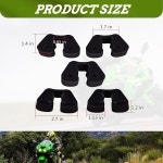 SeDeplacer 92161-1286 후륜 허브 댐퍼 드라이브 고무는 00-06 가와사키 닌자 ZX12R 06-11 ZX14 12-23 ZX14R (5PCS)과 호환됩니다... 