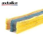 호환 금속 필름 저항기 1R 1M 2R 10R 22R 47R 100R 330R 1K 7K 1K 10K 22K 47K 100K 330K 470K 15 20 33 47 20 1W 51 : 블루웨이브마