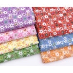 7Pcs 20인치 x 면직물 DIY 제작 용품 퀼팅 패치워크 원단 지방 4분의 1 묶음 쿠션 (색 혼합, 20인치) 16pcs Flowers 2.4 x19 : 오버로드샵몰
