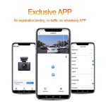 ZYK SYA 4K 대시 카메라 대시캠 자동차 카메라 레코더 대시캠 자동차 DVR, 메르세데스-벤츠 GLC 쿠페 E 클래스 쿠페 2016-2019 (1080P 원... 