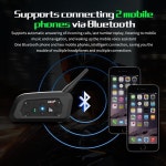 EJEAS V6 PRO + 오토바이 헬멧 블루 : 진 글로벌파트너