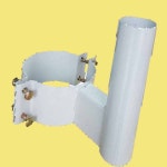 반사경용 전주밴드 전신주 볼록거울 250파이 반사경설치 반사경지지대 도로반사경 사각지대 : 멜번316