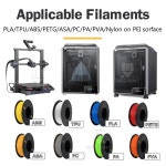 크리에이티 K1 PEI 빌드 플레이트 235mmx235mm 엔더 3 5 프로 마그네틱 시트 : 라이트쇼핑몰