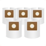 5팩 진공백 교체용 2-2.5갤런 타입 고효율 QAM70 백신 90668 9066833, 수집 PETOX EZ 백 B 필터 일회용 올어라운드 CMXZVBE38774, 및... 