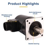 REPGN F6815 Fanuc 스핀들 서보 모터 엔코더 A20B 9000 0010 : 루루글로벌