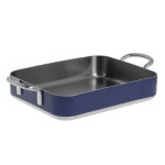 HUBERT 카세롤 팬, 블루 스테인리스 스틸 5겹, 11 2/5L x 9 1/2W 2 9/25H : 오로라뮤라클