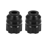 모토포르티 페어 모터사이클 프론트 포크 프레임 휠 보호 캡 블랙 : 위너메이커스