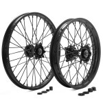 혼다 CRF250R 04-13 CRF450R 02-13 CR125R CR250R 02-07용 TOFR 21 19 캐스트 휠 허브 21 18 Front Rear : 위너메이커스