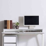 살림방 H8162 모니터 받침대 1200 책상위정리 : 살림방2