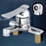 화장실수전 수도꼭지 세면대 L4 교체 싱크대 씽크대 세면기부속 : 애드플러스01