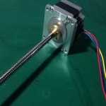 Nema23 1Nm 142 ozin 2상 선형 나사 스테퍼 모터 CNC 3D 프린터 용 200mm 길이 피치 : 대박 코퍼레이션