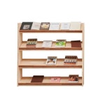 살림방 H6709 4단 나무 선반책장 1150 거실책장인테리어 : 살림방2