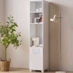 살림방 G8290 높은 휴지통 수납장 400 재활용선반 분리수거수납장 : 살림방2