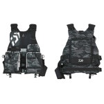 한국다이와 플로트 게임 베스트 낚시 조끼 구명복 KDF-6224 블랙카모, FREE(One size) : 붕어나라