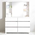 살림방 H8152 슬라이드 거울 서랍장 1200 드레스룸꾸미기 드레스룸수납장 : 살림방2