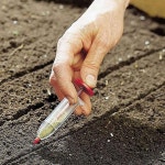 야채 씨앗 파종기 주말농장 씨앗분배기 씨뿌리기 미니파종기 텃밭가꾸기 : 장수상사