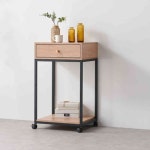 살림방 G8160 스틸 이동식 서랍협탁 470 침대철제협탁 카페테이블 : 살림방2