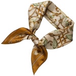 여성용 헤드 스카프 헤어 넥 핸드백 실크 롱 얇은 새틴 패션 27.5 x27.5  F7061 : 노바셀렉션