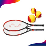 뉴스포츠 소프트 테니스 세트 라켓 2개 공 3개 KC인증 : Blue System