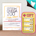 덴케어벳 오메가 200 구강 관리 개껌 피부 혈관 건강 30P +3P 추가증정 : 펫라이브