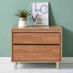 살림방 H5112 2단 서랍 협탁 600 거실서랍협탁 : 살림방2