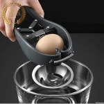 304 스테인리스 스틸 계란 깎개 껍질 벗기는 주방 도구 노른자 흰자 분리기 가정용 필수품 : 나래앤코리아