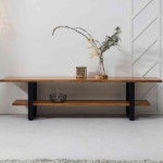 살림방 G4156 원목 선반 거실장 2100 인테리어거실장 거실수납장 : 살림방2