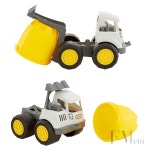 레미콘 공사장 놀이 남자 조카 선물 아기 장난감 중장비 차 : 합합